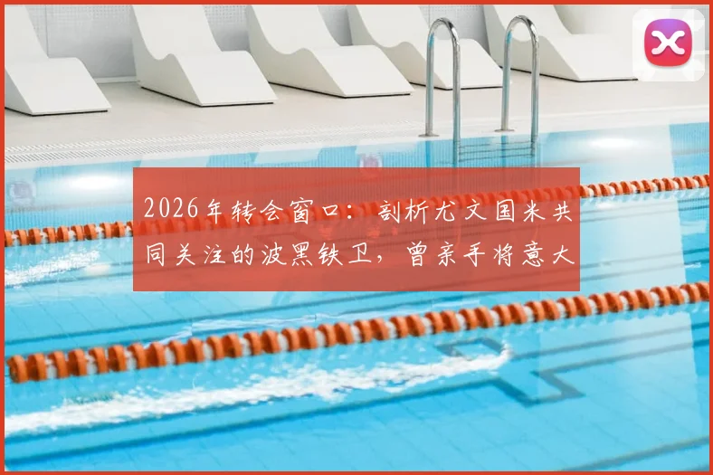 2026年转会窗口：剖析尤文国米共同关注的波黑铁卫，曾亲手将意大利踢出欧洲杯